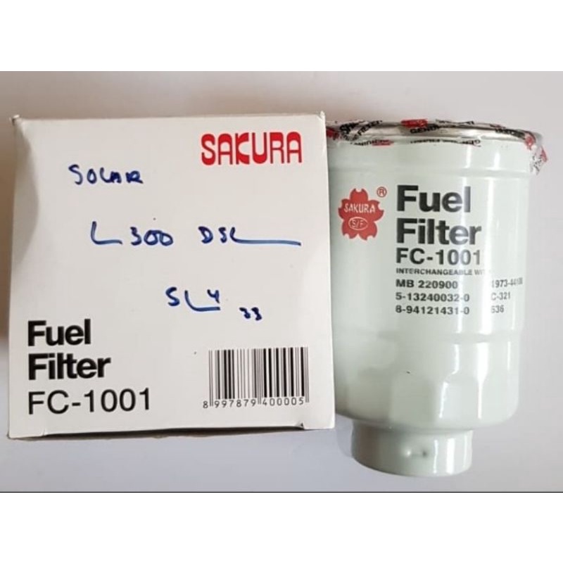Jual Filter Solar / Fuel Filter / Saringan Solar L300 L 300 Kuda Pajero ...
