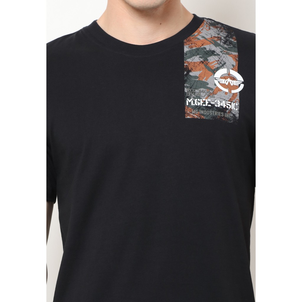 Jual Kaos Lengan Pendek Pria MGee 3451C Original Oliver 033 Black ...