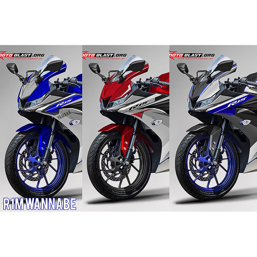 Jual Decal stiker R15 V3 livery R1M FULLBODY | Shopee Indonesia