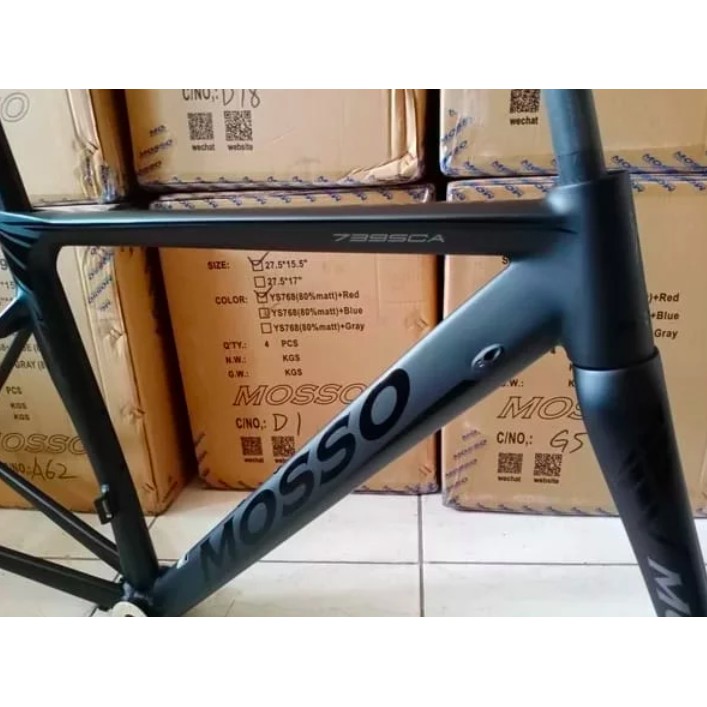 Jual Frame Roadbike Frame Mosso 739 TCA | Shopee Indonesia