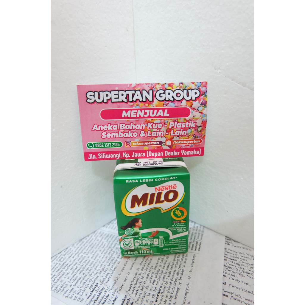 Jual SUSU UHT MILO MINI 110 ML | Shopee Indonesia