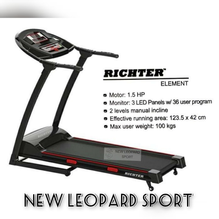 Treadmill richter sale