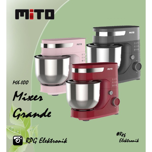 Jual Mixer Mito MX100 Kapasitas 5 Liter - MITO MX 100 5L ORGINAL ...