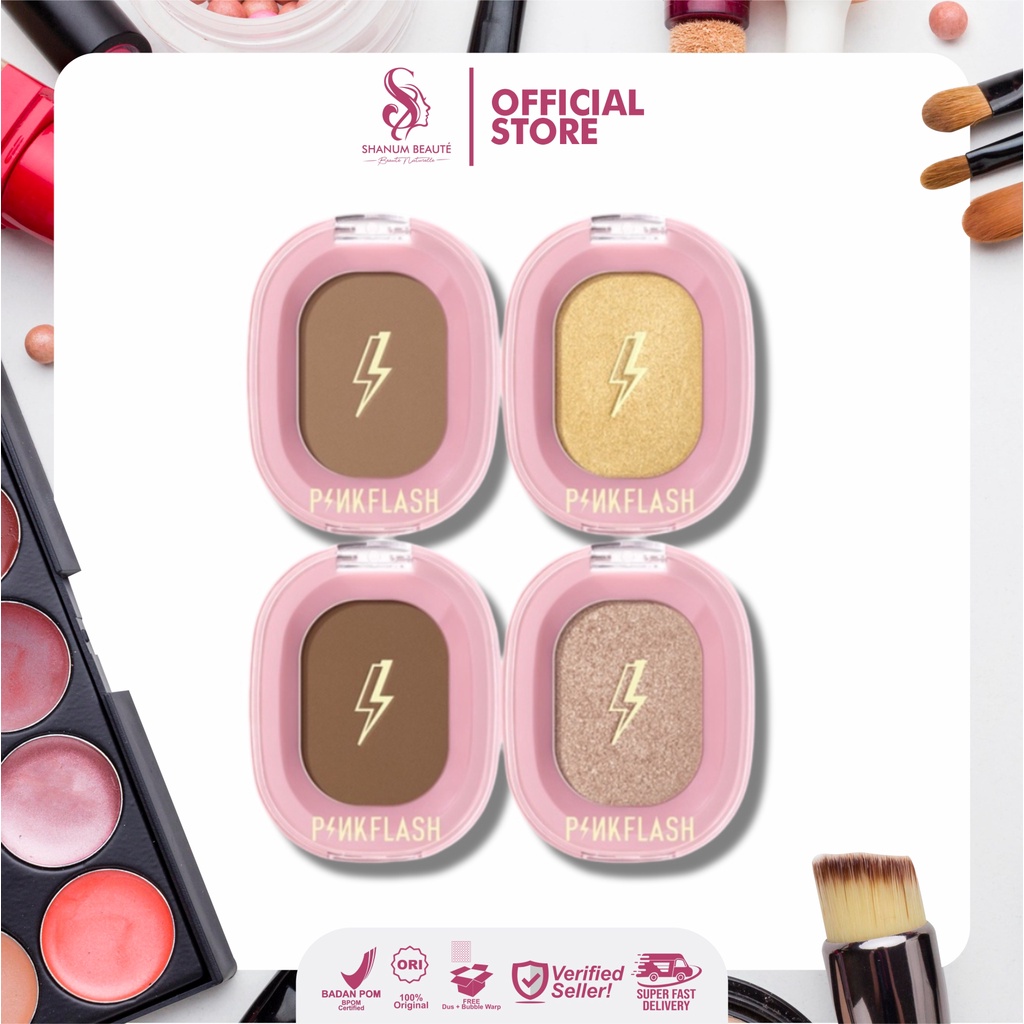 Jual Pinkflash Highlighter Contour Shimmer Soft Smooth - PF-F02 ...