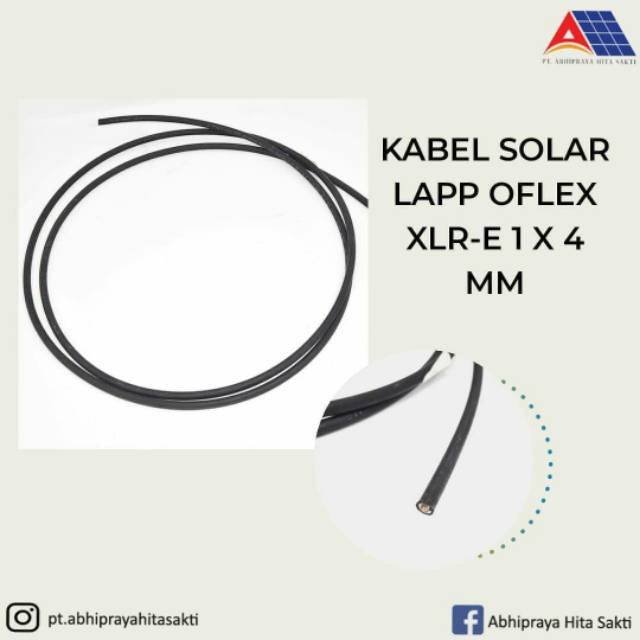 Jual Kabel Solar PV / Solar Panel / Panel Surya Lapp Olflex XLRE