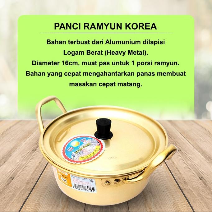 Jual Panci Ramyun Korea - Panci Alumunium untuk mie 16 cm | Shopee ...