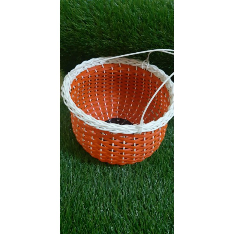 Jual Pot Gantung Anyam Rotan Sintetis Gendok D17cm/ pot gendok | Shopee ...
