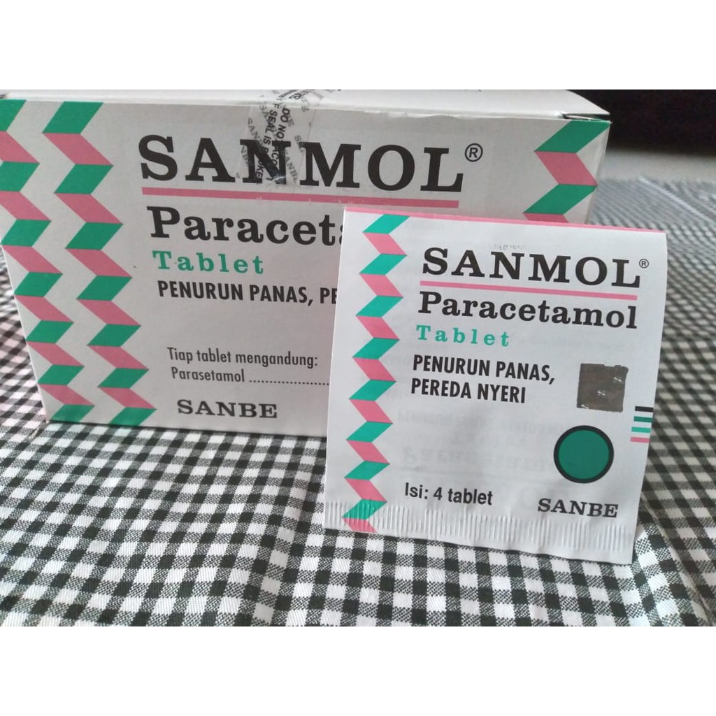 Jual Sanmol Tablet Paracetamol Mg Shopee Indonesia