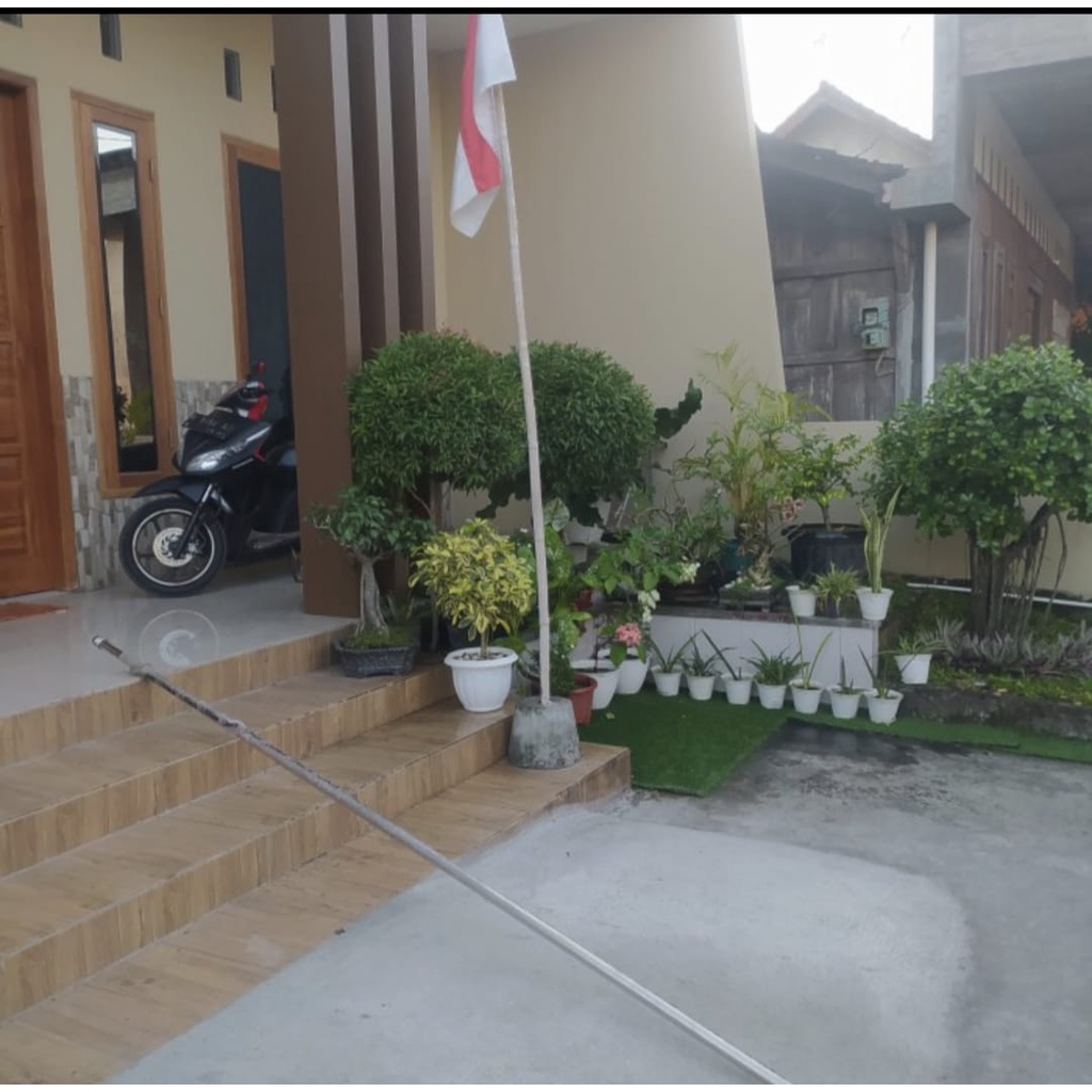 Jual Tiang Bendera Stainless Anti Karat 2m D 2,5cm | Shopee Indonesia