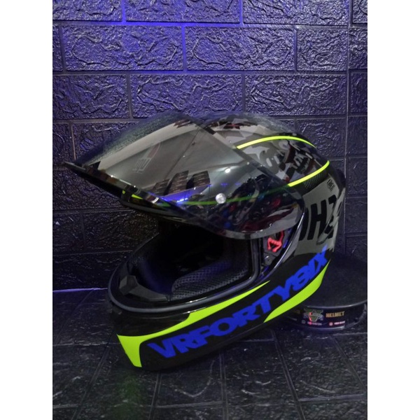 Jual HELM AGV K1 ASIAN FIT 46 SPEED VISOR SMOKE ORIGINAL SNI DOT NEW