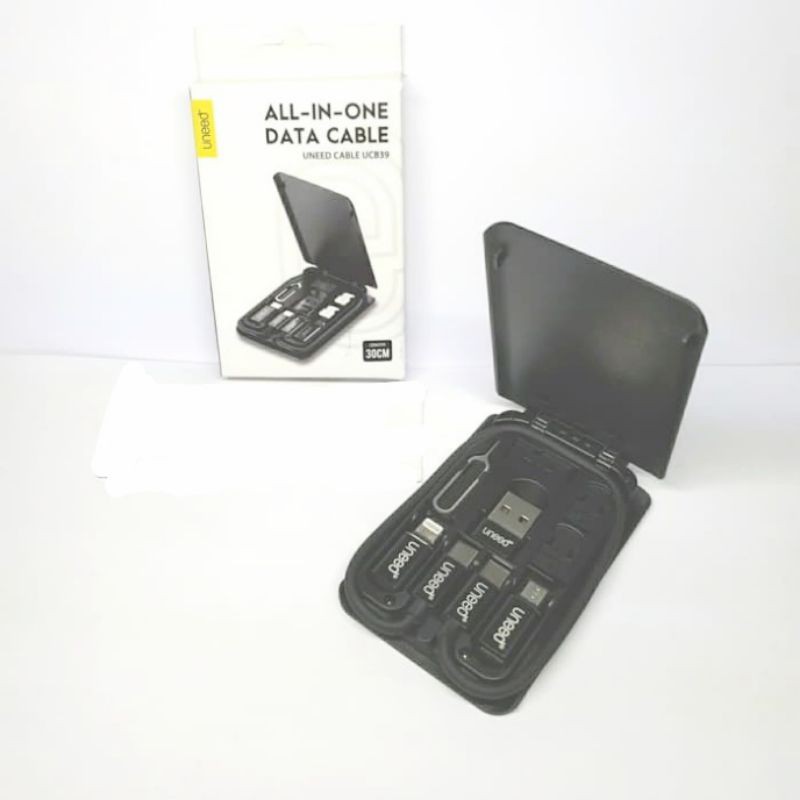 Jual UNEED Kabel Data All on One Multifuntion Adapter Box | Shopee ...
