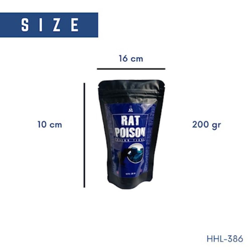 Jual Racun tikus paling ampuh dan efektif RAT POISON ORIGINAL | Shopee ...