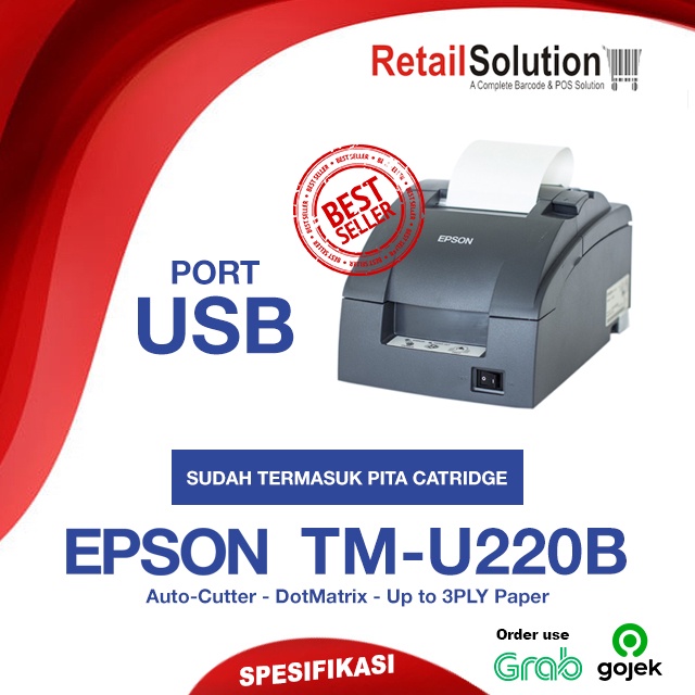 Jual Printer Kasir POS DotMatrix Dot Matrix USB Auto Cutter - Epson ...