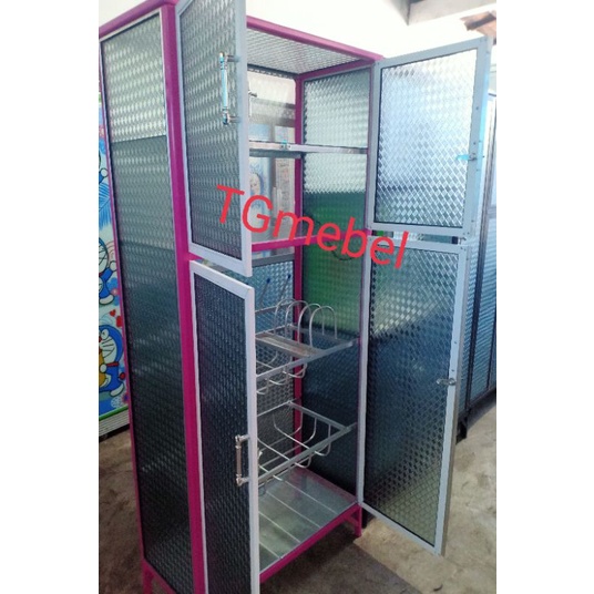 Jual rak piring kaca 175cm | Shopee Indonesia