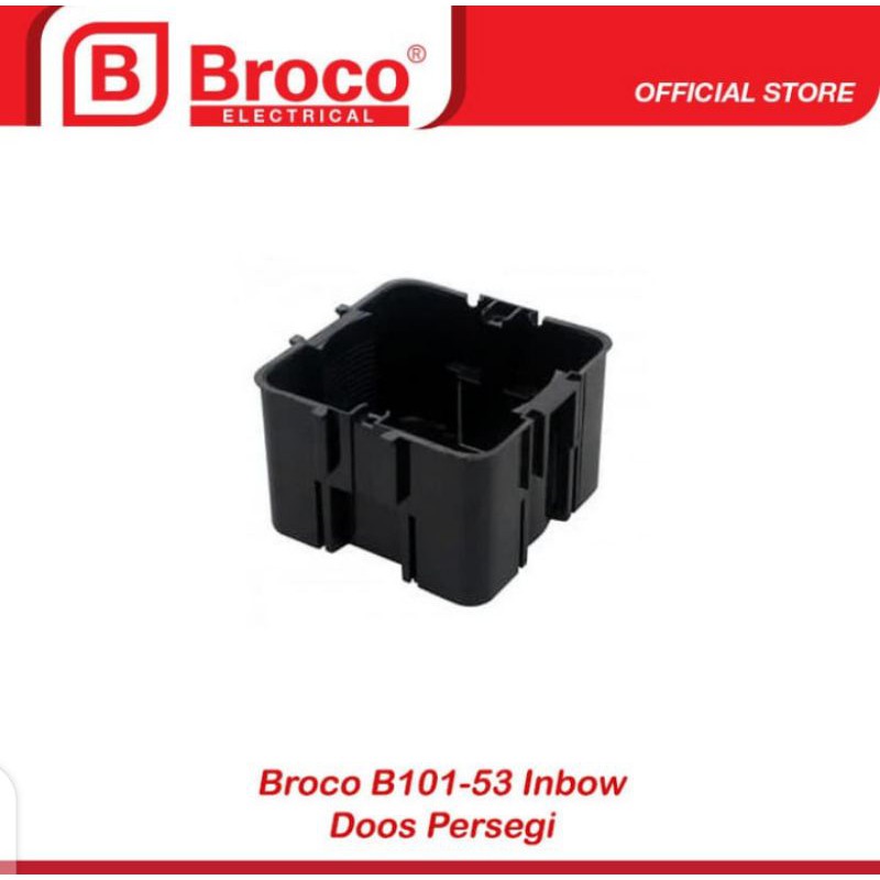 Jual Broco B101-53 Inbow Doos Persegi inbow dus segi warna hitam ...