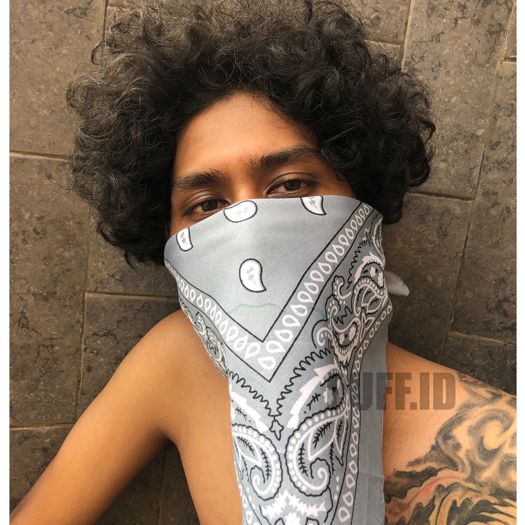 Jual Puff.id - Original Premium Slayer Scarft Bandana Bahan Tebal Warna ...