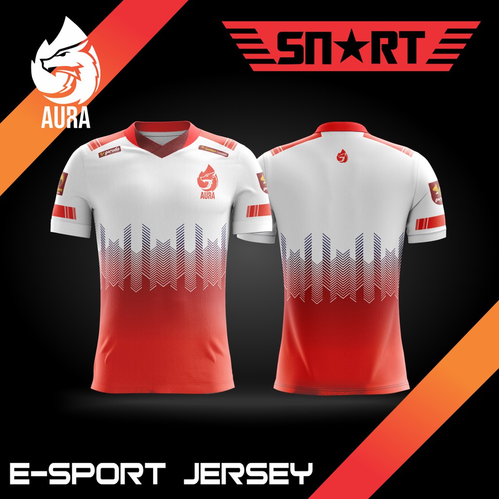 Jual Jersey Gaming Aura Esport Terbaru FreeFire FF PUBG Mobile Legends