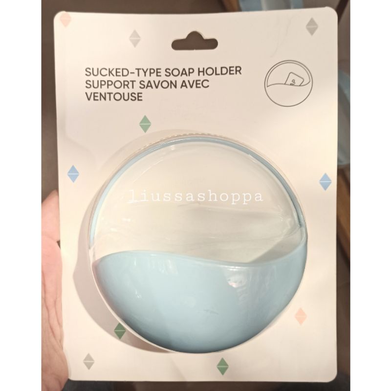 Jual Tempat Sabun Miniso Sucked Type Soap Holder Shopee Indonesia