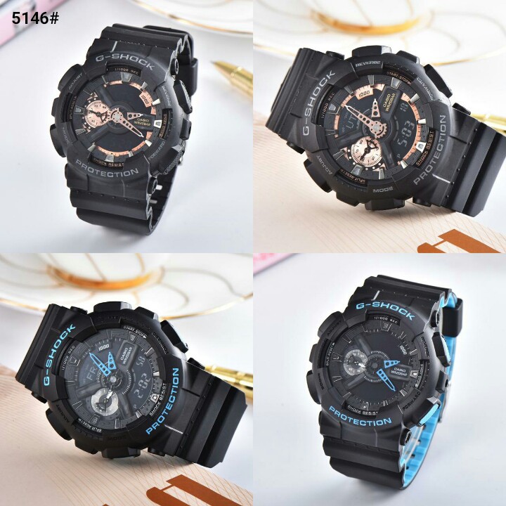 Jam Tangan Casio G Shock Protection 5146 JKL 94 jam tangan batam impor original tali analog digita