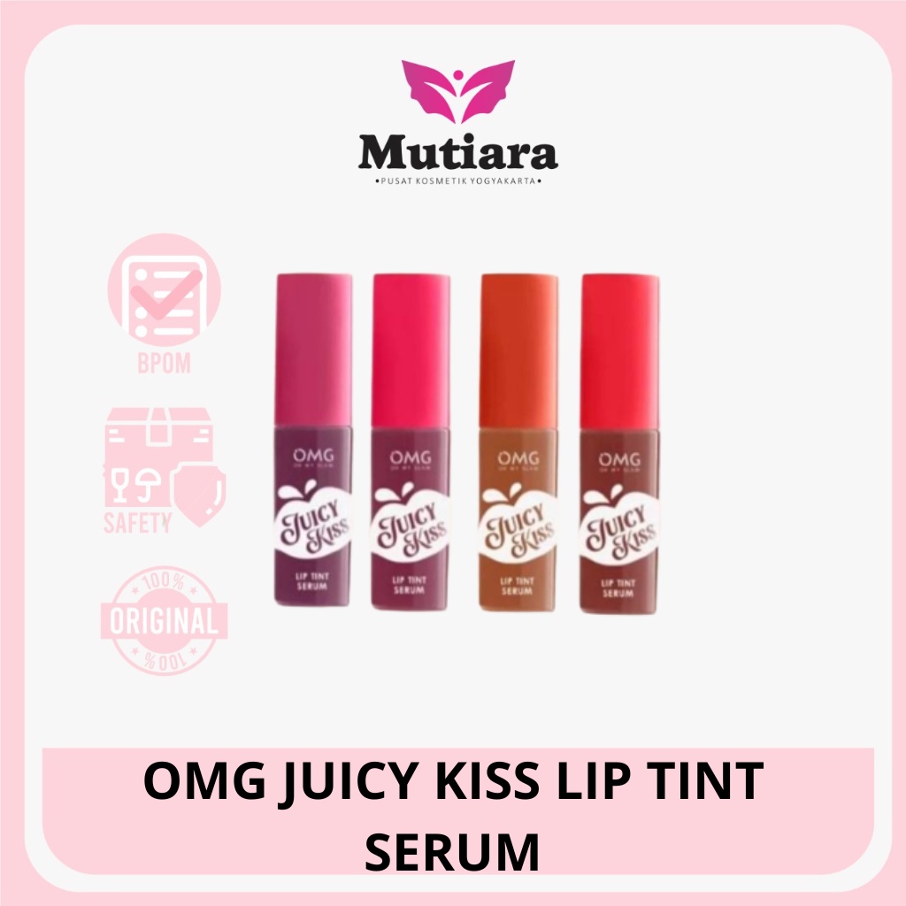 Jual OMG JUICY KISS LIP TINT SERUM Shopee Indonesia