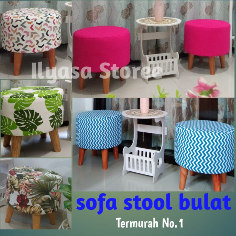 Harga best sale sofa stool