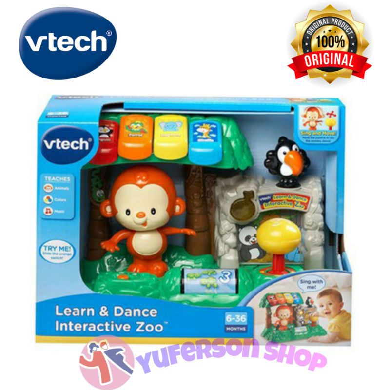 Jual Vtech V-tech Learn and Dance Interactive Zoo | Shopee Indonesia