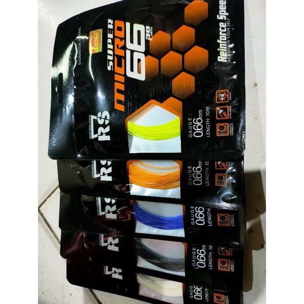 Jual Senar raket rs super micro 66 | Shopee Indonesia