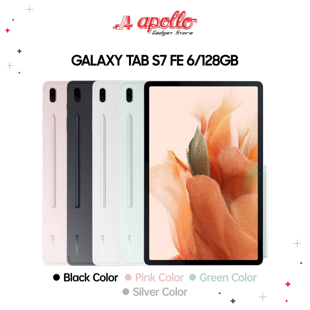 Jual Samsung Galaxy Tab S7 FE 6/128G Garansi Resmi SEIN | Shopee Indonesia
