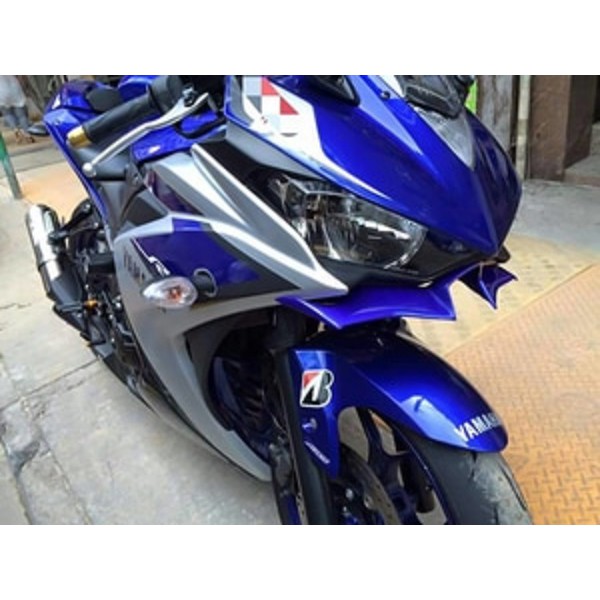 Jual PREMIUM Winglet Yamaha R25 Biru Merah Hitam | Shopee Indonesia