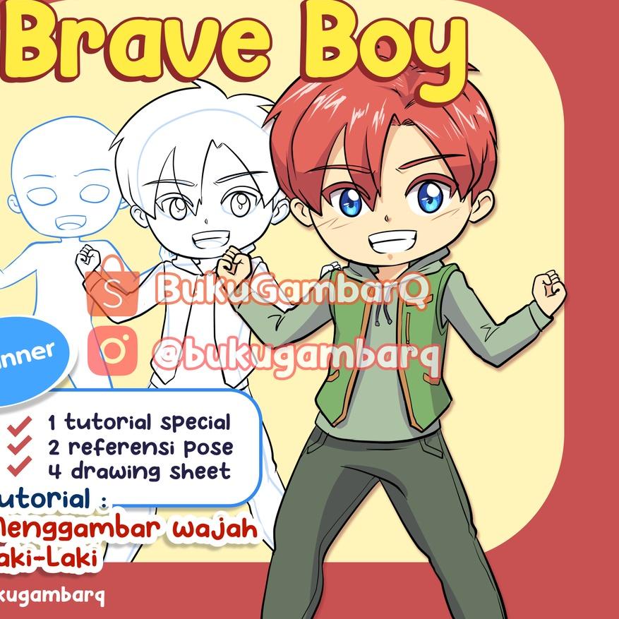 Jual Buku Belajar Menggambar Manga - BukuGambarQ Beginner - buku 3 seri