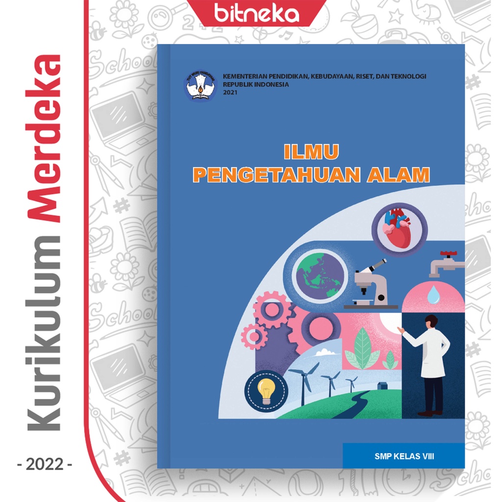 Jual Buku Siswa Ilmu Pengetahuan Alam IPA untuk SMP/MTs Kelas 8 ...