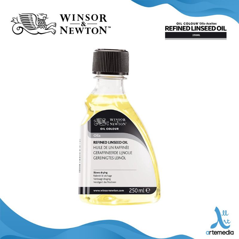 Jual Medium Cat Minyak Winsor & Newton Refined Linseed Oil Painting