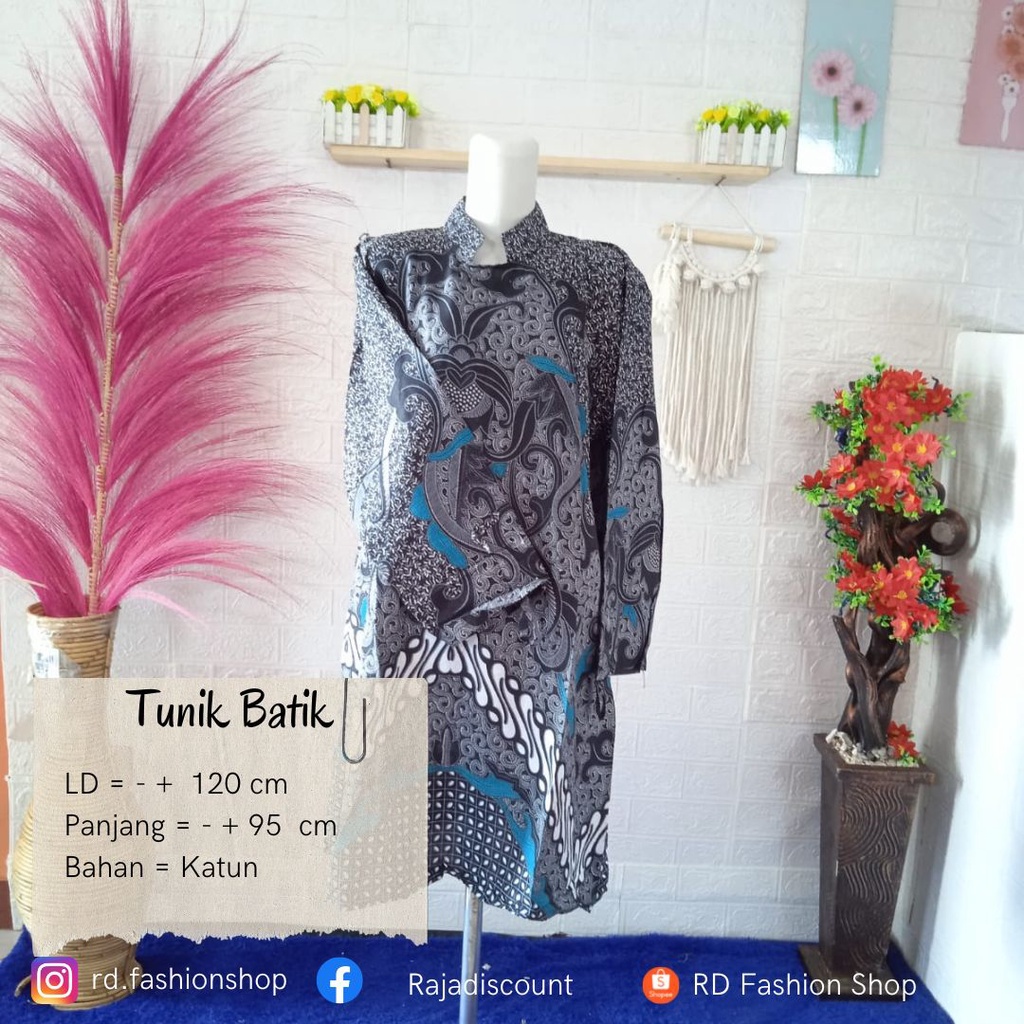 Jual BATIK/BAJU BATIK/TUNIK BATIK/BLOSE BATIK/ BAJU BATIK MURAH ...