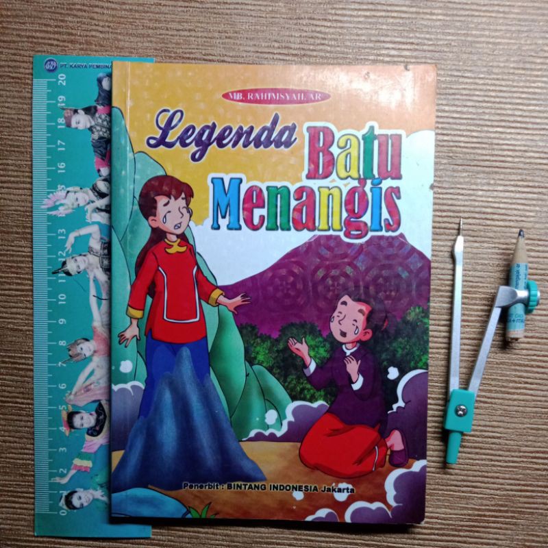 Jual Buku Cerita Rakyat Legenda Batu Menangis By RM. Rahimsyah AR ...