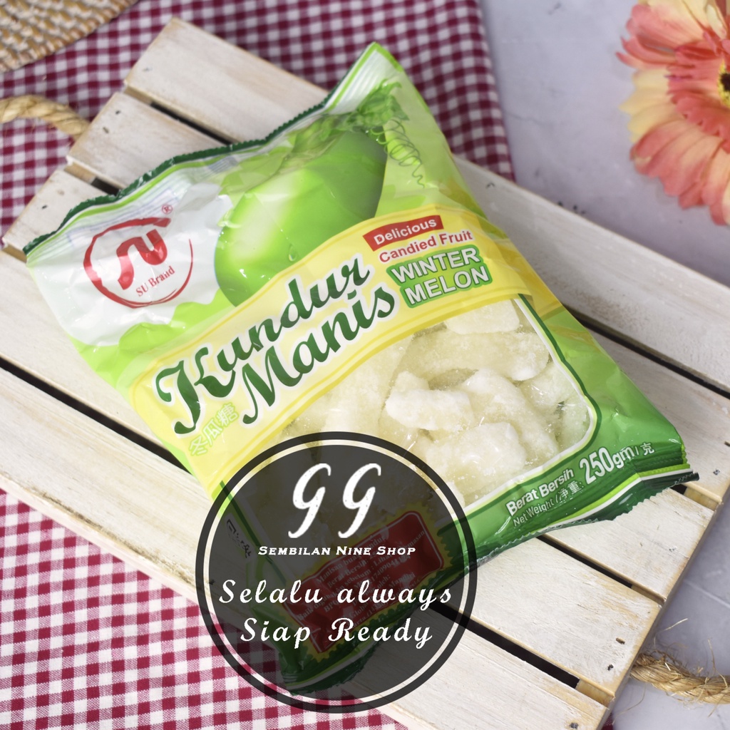 Jual KUNDUR MANIS SU BRAND 250 g WINTER MELON Tangkwe Tang Kwe Tung Kua ...