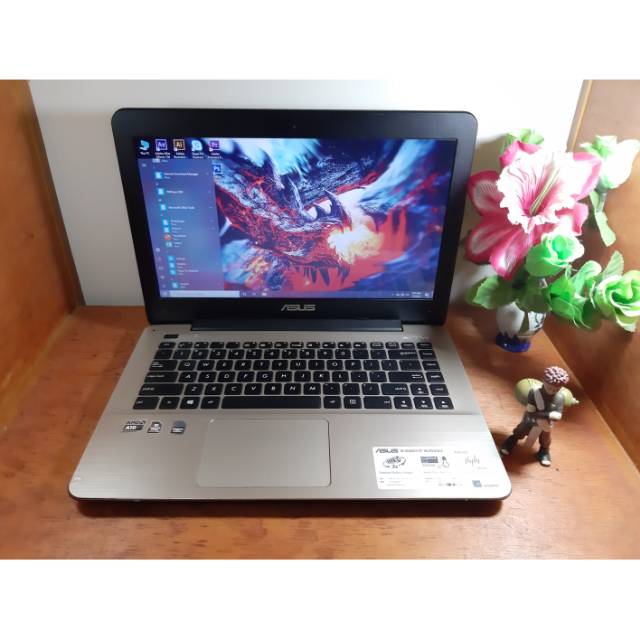 READY asus x455Dg amd a10 8700p dobel vga radeon r6 plus R6 M340DX ram 4gb hdd 1tb