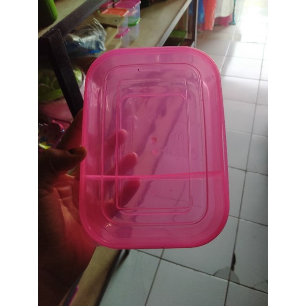 Jual Tepak Makan Sekat Transparan Tebal Shopee Indonesia 4165