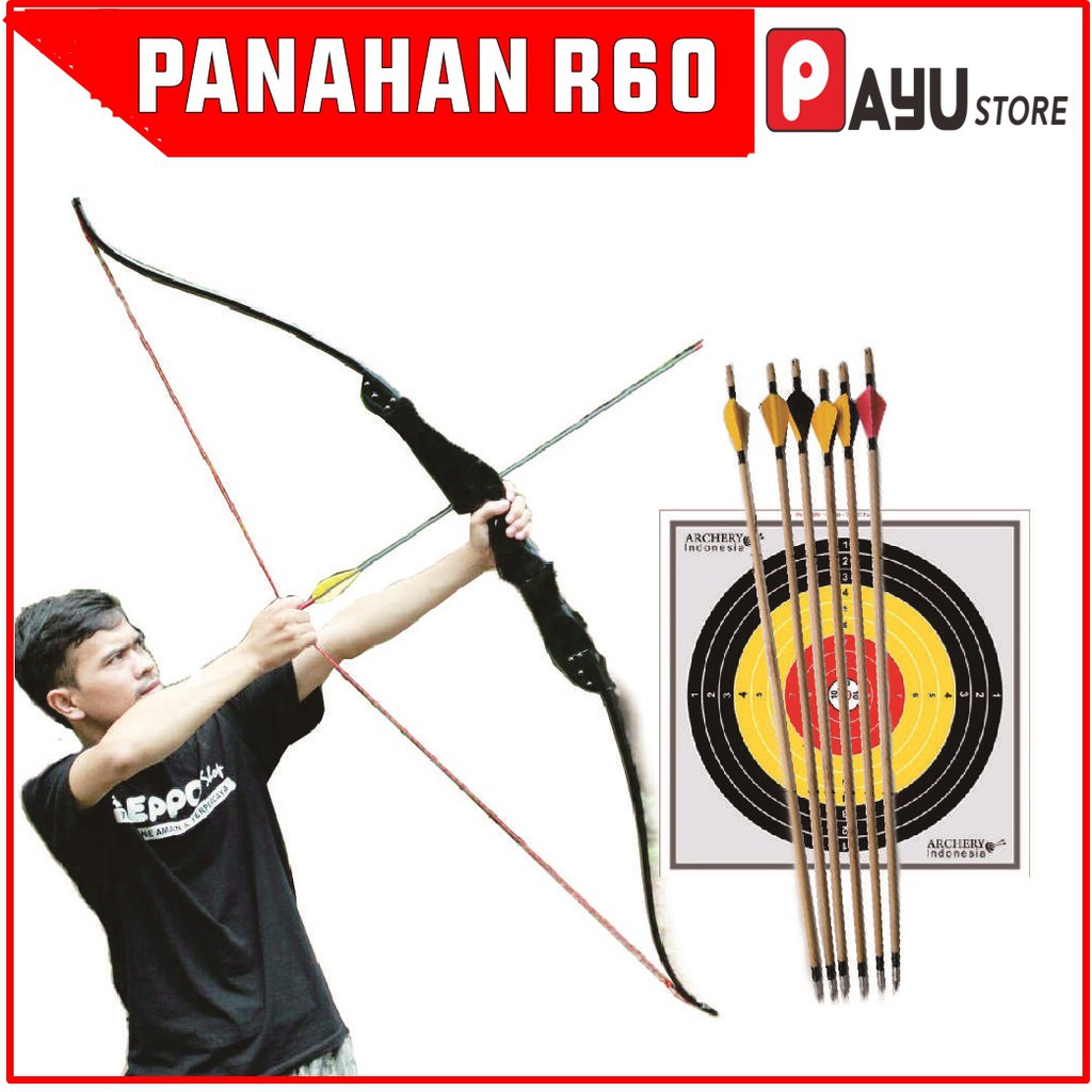 Jual BUSUR PANAH STANDAR - PROMO PAKET BUSUR PANAH PANAHAN OUTDOOR R 60 ...