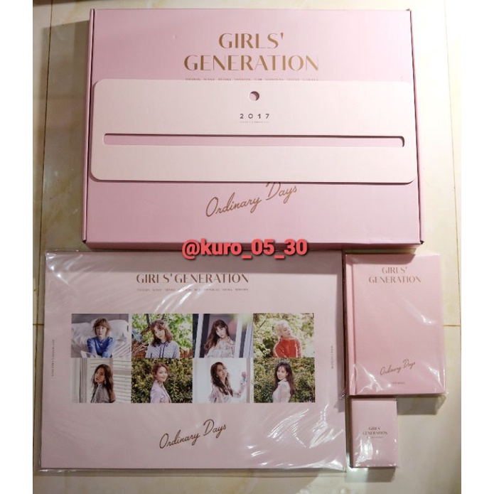 Jual Sharing Snsd Girls Generation Season Greeting 2017 Shopee