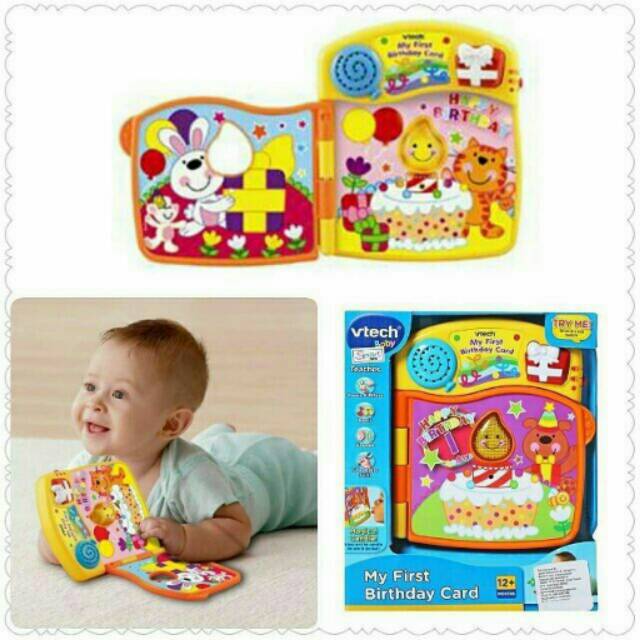 Jual Vtech My First Birthday Card | Shopee Indonesia