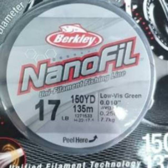 Promo Senar Berkley Nanofil 10Lb Diskon 23% di Seller Manunggal