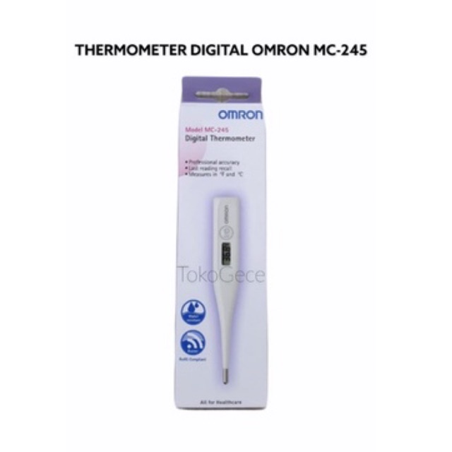 Jual thermometer digital omron mc245 / thermometer digital omron mc