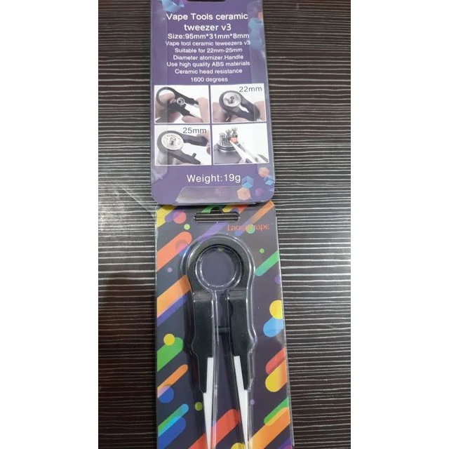 TWEEZER CERAMIC V3 / PINSET VAPE | AutoStock