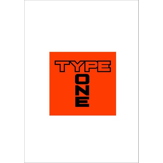 Jual STICKER TYPE ONE CUTTING | Shopee Indonesia
