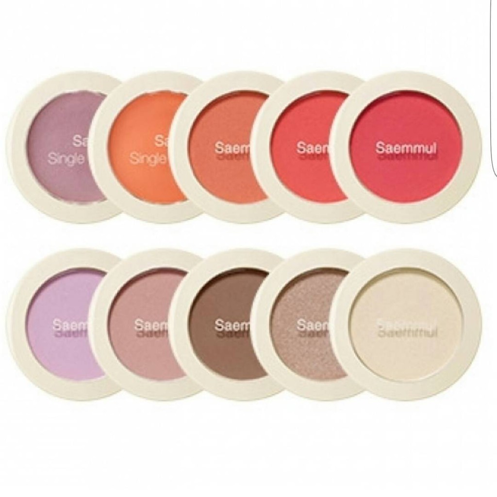 Jual The Saem Saemmul Single Blusher Shopee Indonesia