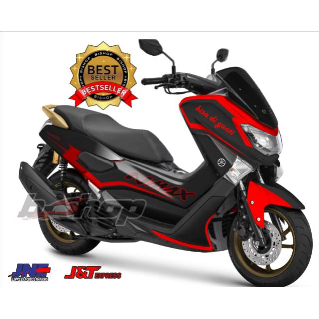 Jual STIKER MOTOR MODIFIKASI Decal NMAX 155 variasi pilihan warna
