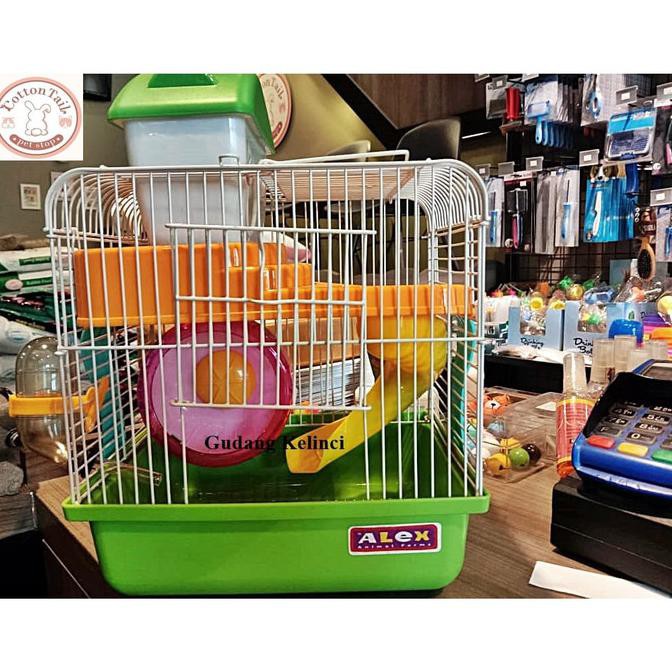 Jual Kandang Hamster Tingkat Hamster Cage Tingkat Jeruji Alex 127 ...