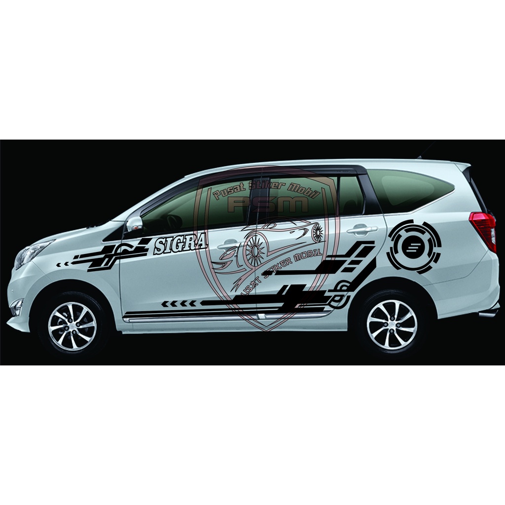 Jual Cutting Stiker Sticker Mobil Sigra Calya Innova Xenia Jazz Brio Ertiga Universal Stiker