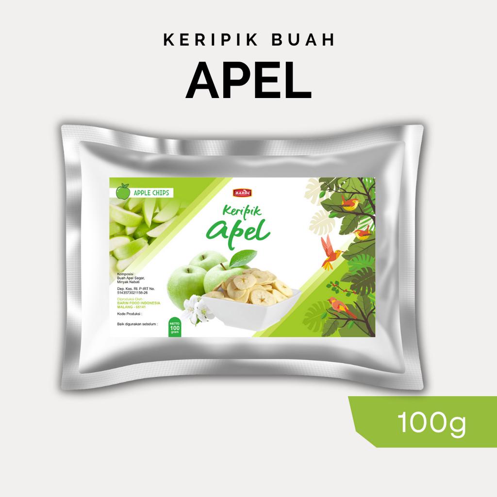 Jual Keripik Apel Malang Kripik Apel Khas Malang 100 Dan 50 Gr Barin