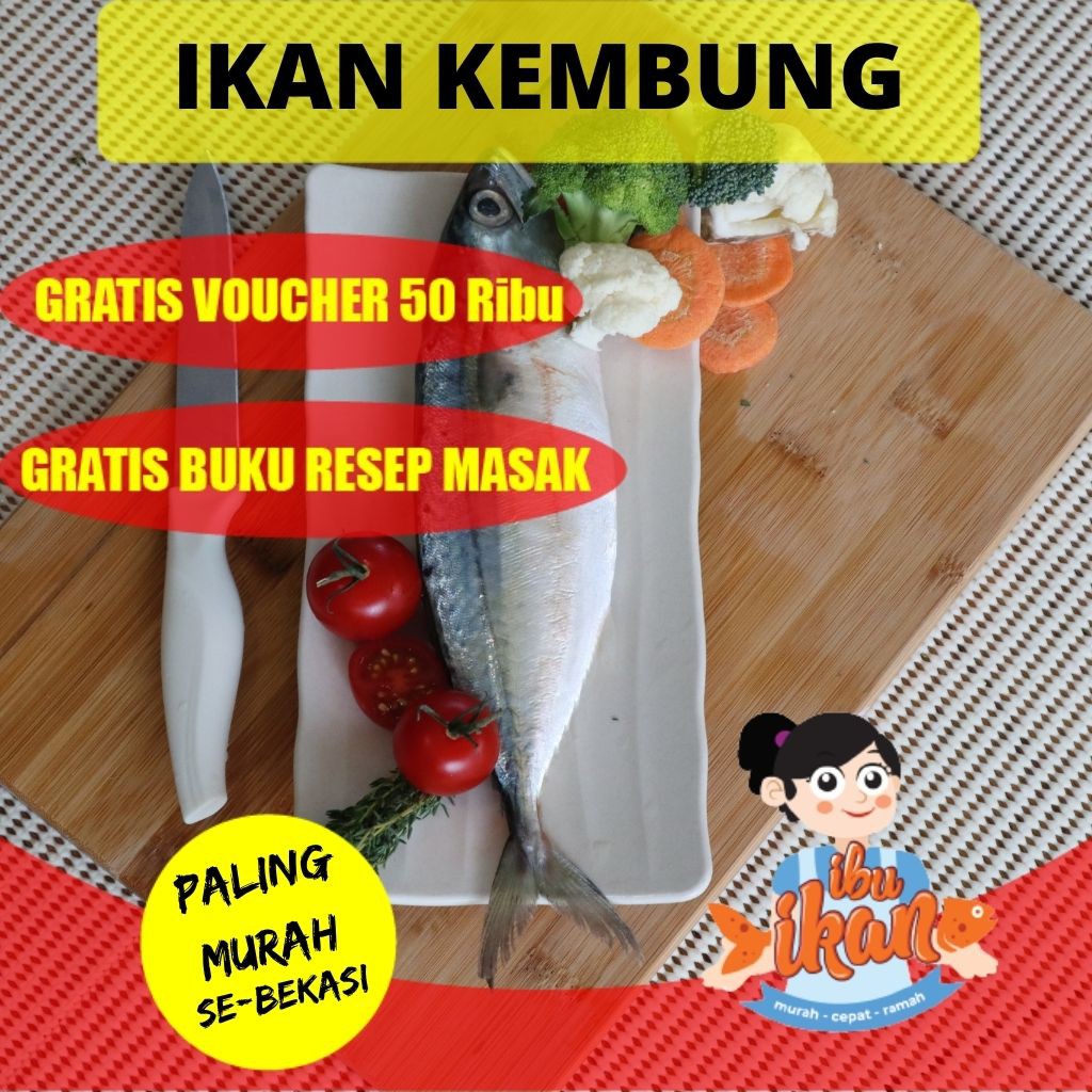 Jual Ikan Kembung Banjar 500 Gram Hasil Laut Segar Frozen Shopee